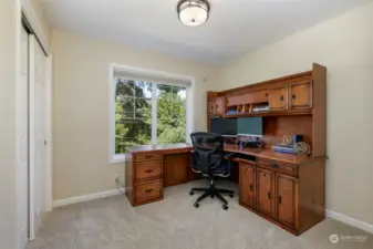 Fourth bedroom or optional office