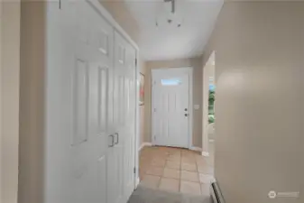 FRONT DOOR | HALLWAY | HALL CLOSET