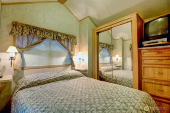 Bedroom with closet