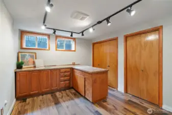 Hobby Room With Extra Storage