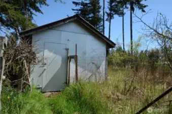 Chicken shed and storage