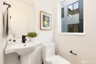 Main Level Powder Room!