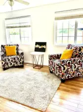 Sitting room on the side of the master bedroom - perfect for home office or relaxation