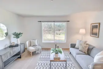 Strait Lakeview from living room