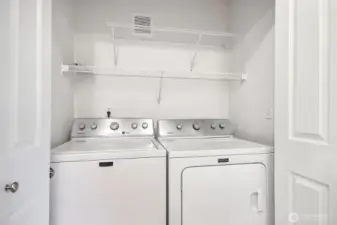 Washer and dryer stay