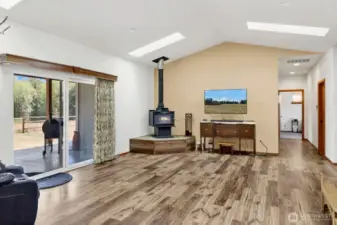 wood stove