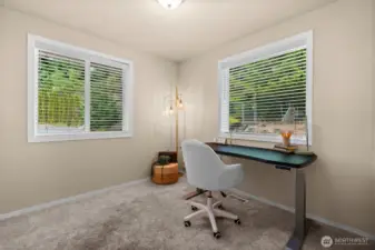 downstairs office