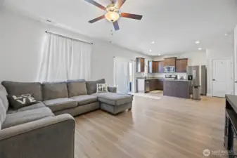open concept great for entertaining