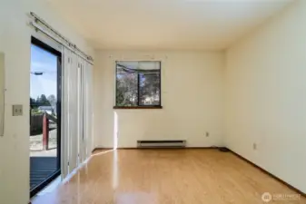 Main floor bedroom.