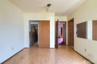 Main floor bedroom.