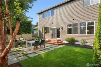 Low maintenance turf so your yard is always green!!