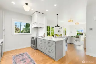 The site lines in this house are fabulous!