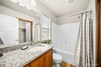 Primary bathroom.