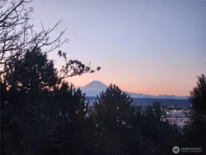 Magnificent sunrise from the Living Room