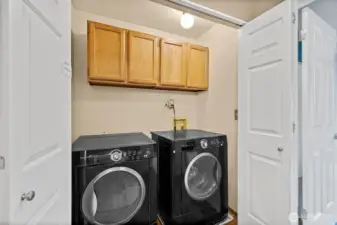 Full size washer and dryer