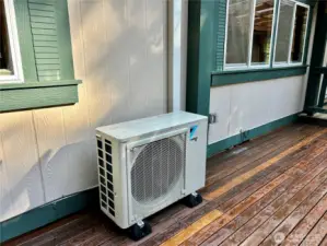 New ductless mini split.