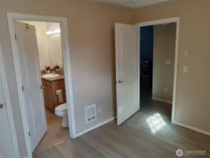 2nd bedroom with new paint.