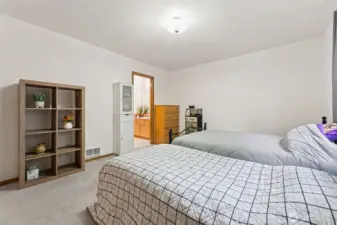 Another view of primary bedroom