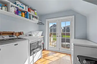 Laundry/mudroom.