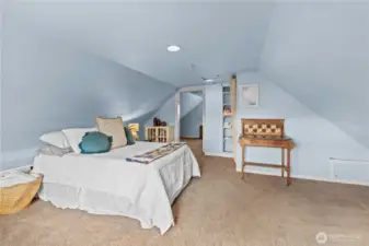 Upstairs you’ll find two additional rooms, providing flexible space for bedrooms, an office, or extra living area.