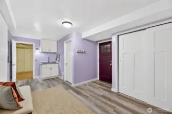 Mudroom could be converted back to garage.