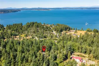 This lovely home is close to downtown Coupeville and in Whidbey's rain shadow.