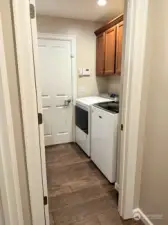 Laundry room & access to the 2 car garaage!