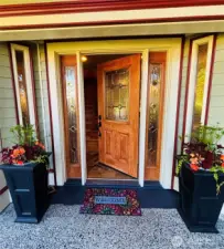 Welcome into the warmth of reclaimed Douglas Fir accents with craftmanship of old world charm.