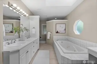 primary bathroom