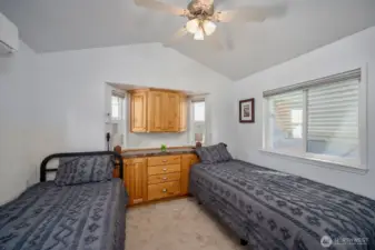 Bedroom, Mini-Split Air Conditioning,