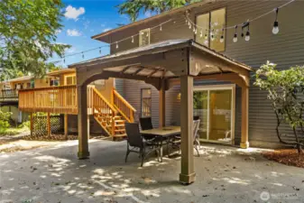 Perfect backyard for entertaining or just relaxing