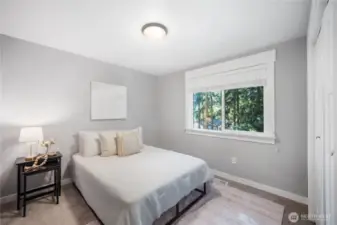 Second bedroom on main level