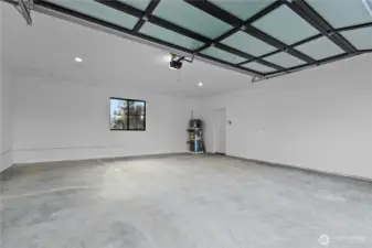 2-Car garage for hobbies & storage