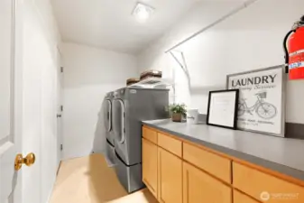 Upstairs laundry with newer LG w/d on 2nd floor.