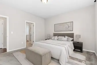 *Room is Virtually Staged to show how it looks with Furniture*