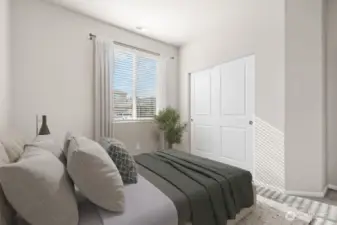 *Room is Virtually Staged to show how it looks with Furniture*