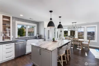 Plenty of space to create and enjoy meals together