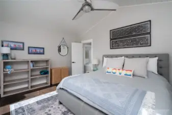 Primary bedroom with attached ensuite