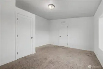 front entry Bedroom #2 to the left