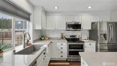 Stainless appliances