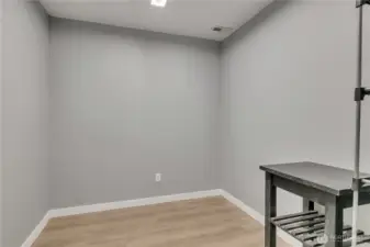 There is appx 1000 sq. ft. of decking...