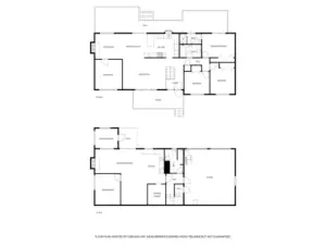 Floor plan for your information and space planning....