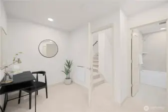 Photos are of a similar model home.