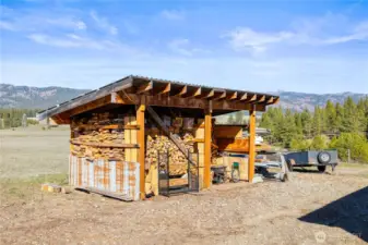Wood shed
