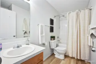 Guest bath on 2nd floor