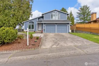 Front of the house