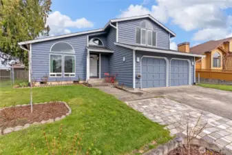 Side view of the house