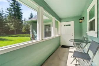 Enclosed Back Patio