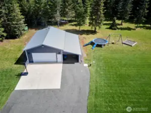 Shop & Yard/Play area