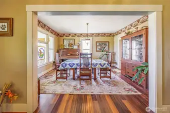 Enjoy effortless flow from the living room into the spacious dining area—ideal for hosting gatherings, holiday dinners, or casual nights with friends. Roomy enough to seat a crowd with comfort and style!